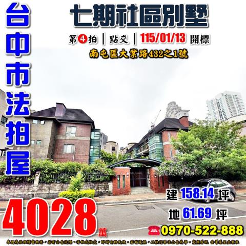 南屯透天拍賣-1