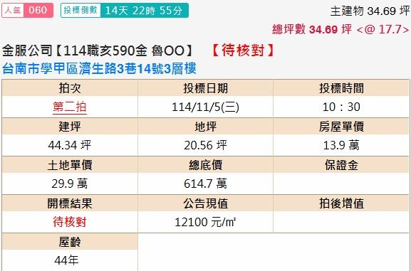 台南拍賣透天-2
