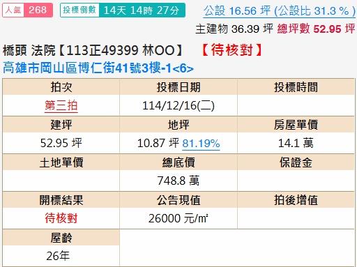 高雄大樓法拍-2