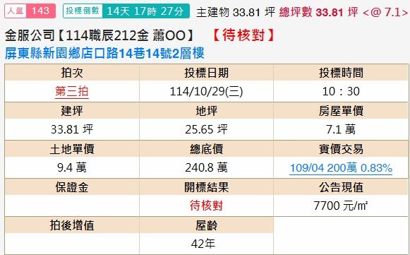 屏東新園法拍透天-2