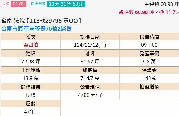 台南法拍透天-2