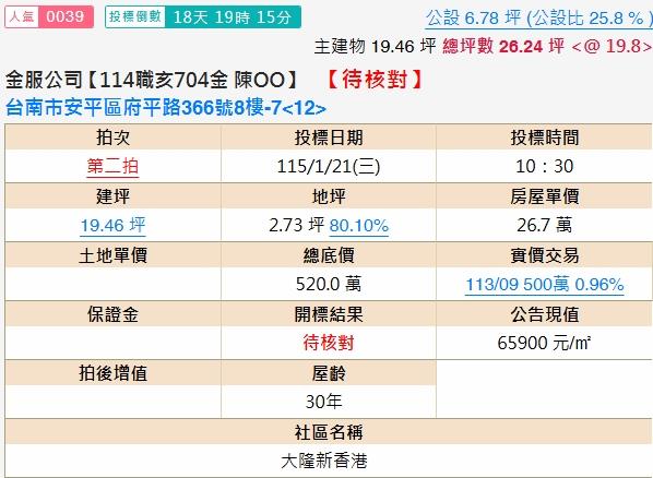 台南安平拍賣大樓-2