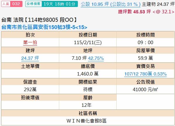 台南善化大樓拍賣-2