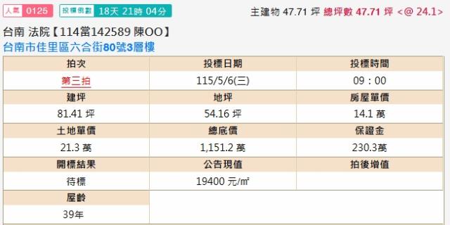 台南透天法拍-2