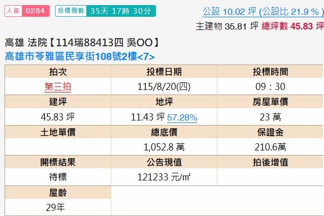 高雄大樓法拍-2