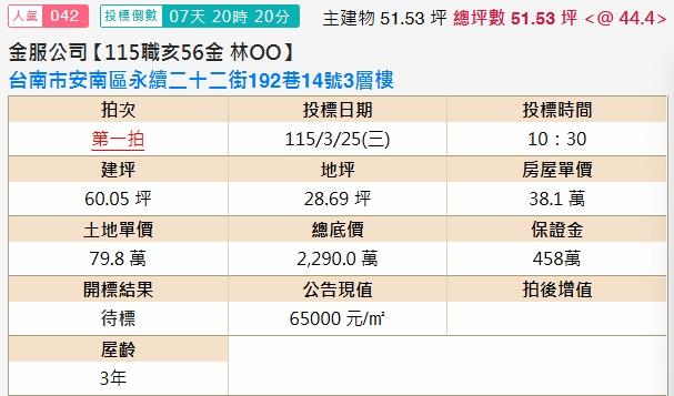 安南透天法拍-2