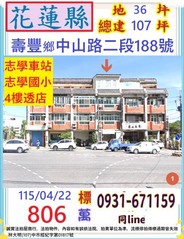 花蓮壽豐法拍透天-1