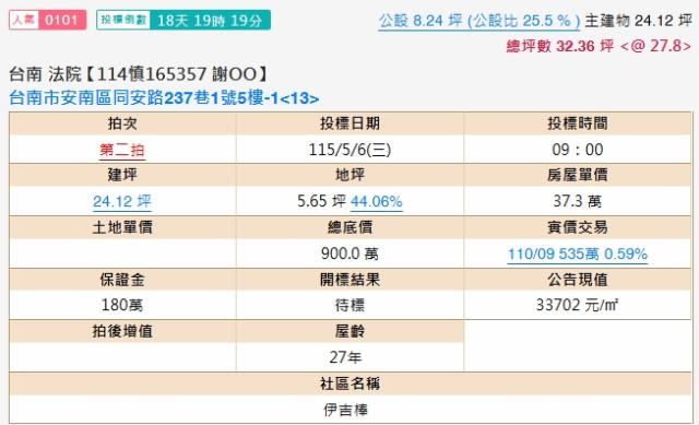 台南大樓法拍-2