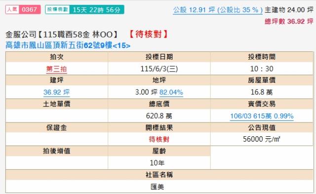 高雄鳳山大樓法拍-2