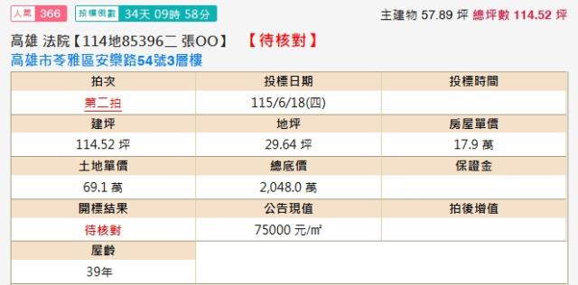 高雄透天法拍-2
