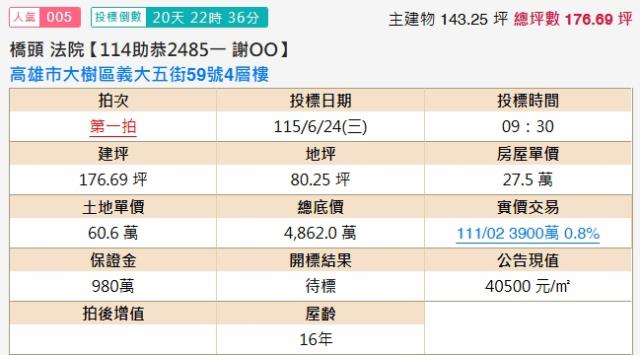 大樹法拍透天-2