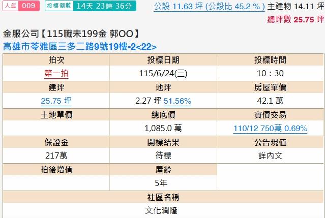苓雅拍賣華廈-2