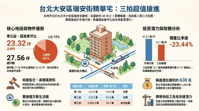 台北大安區拍賣華廈-5