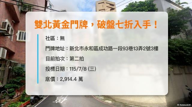 新北法拍華廈-1