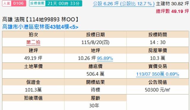 小港公寓法拍-2