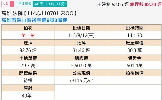 鼓山法拍透天-2