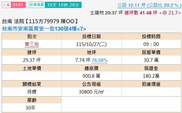 安南華廈法拍-2