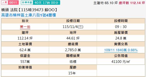 楠梓透天法拍-2