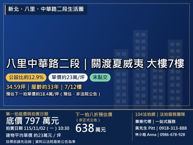 八里大樓法拍-1