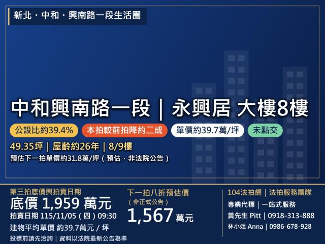 新北中和大樓法拍-1
