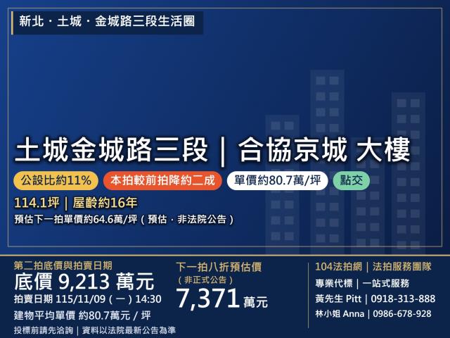 新北土城大樓法拍-1