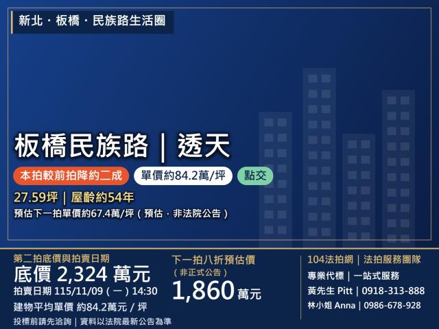 新北板橋拍賣透天-1